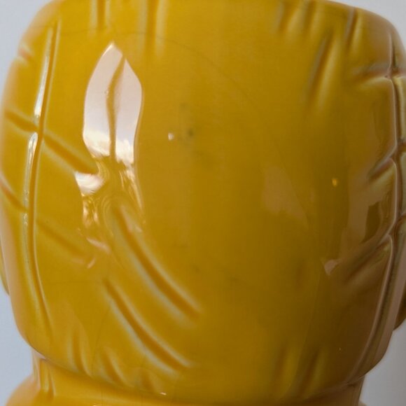 Geeki Tiki Orange-Yellow Captain Kirk Star Trek Tiki Mug, 16oz - Picture 7 of 8